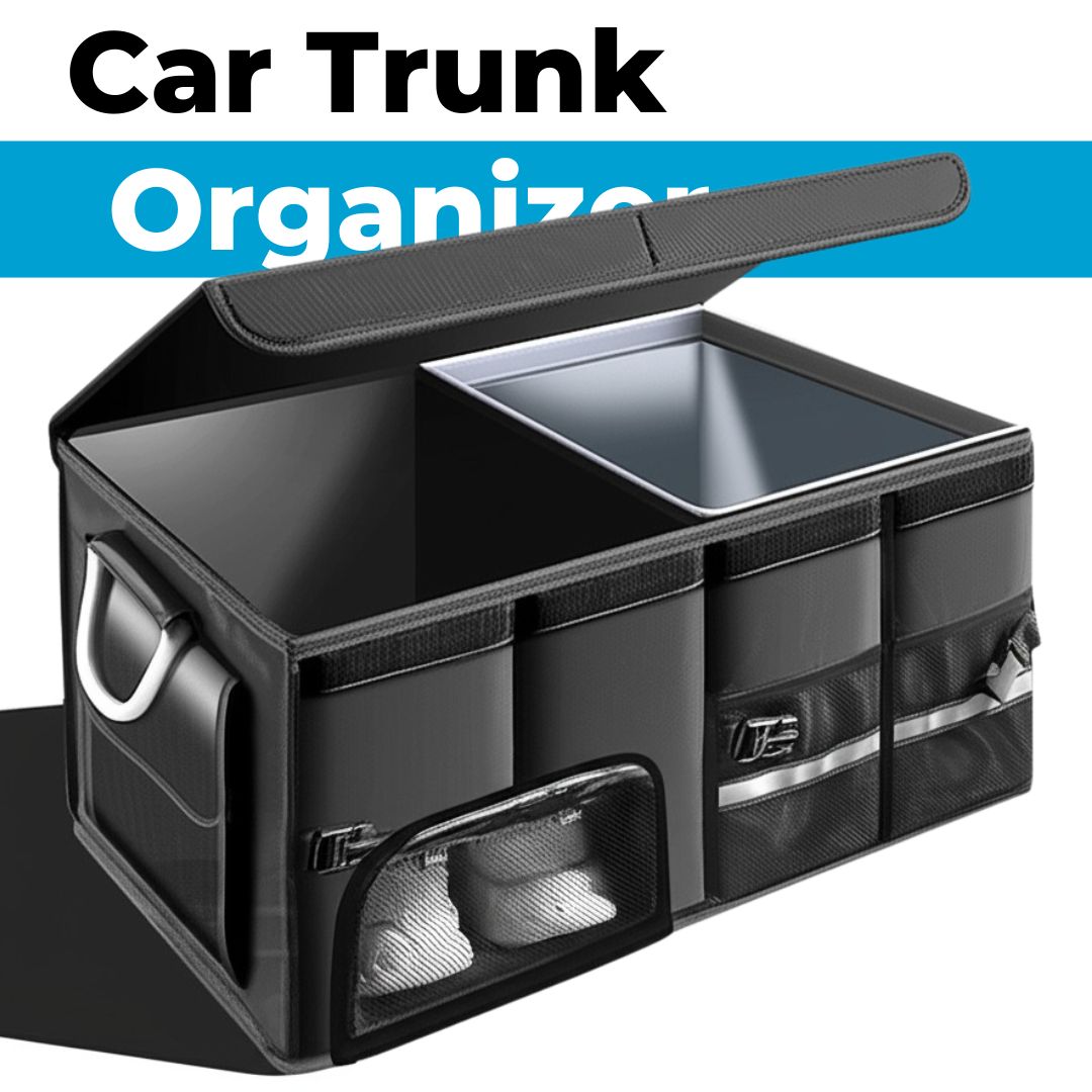 No More Messy Trunks-car storage box