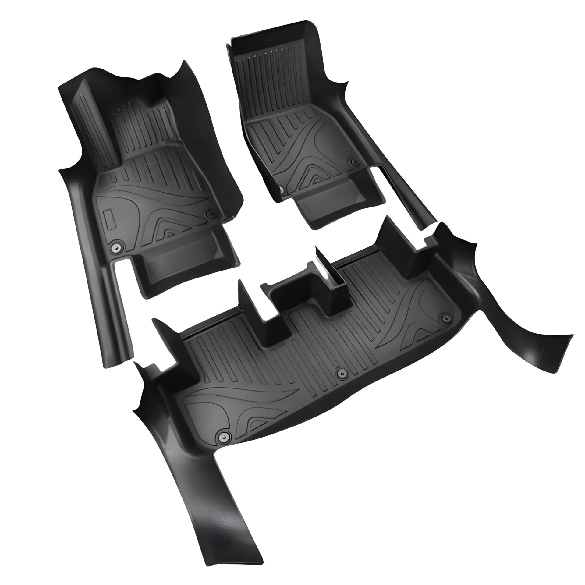 TPE Full-Coverage Floor Mats for Tesla MODEL Y/3 - Image 4